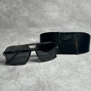 PERSOL PO3328S 1103/48 58[]19 150 SMOKE/BLACK POLARIZED LENS